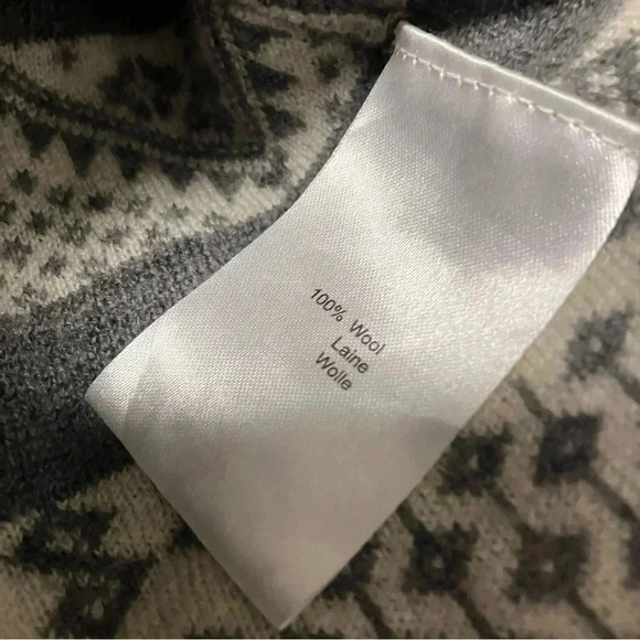 Krimson Klover 100% wool  full zip sweater - Picture 3 of 5